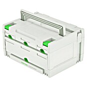 Festool Kleinteilemagazin Sortainer SYS 3-Sort/4 (Anzahl Schubladen: 4 Stk., 29,5 x 39,5 x 21 cm) | BAUHAUS