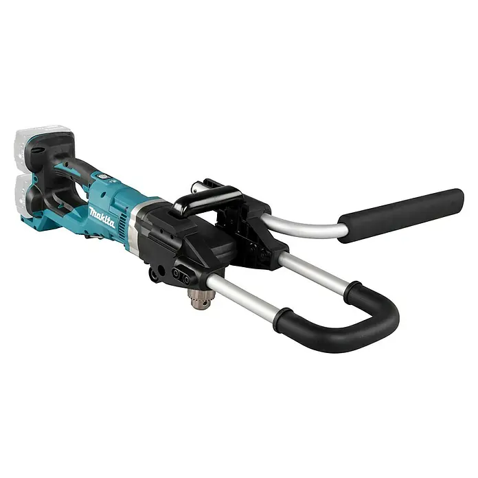 Makita LXT 18V Akku-Erdbohrer DDG460ZX7 - 36 V, Li-Ionen, Ohne Akku - Akku-Erdbohrer von Makita mit zwei Griffen und einem Bohrfutter. Ideal für den professionellen Einsatz im Garten- und Landschaftsbau.