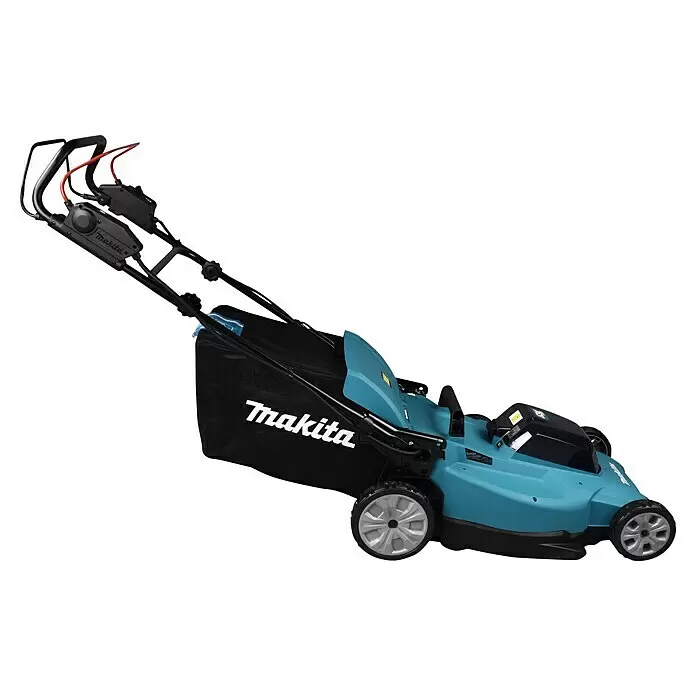 Makita LXT 18V Akku-Rasenmäher DLM539PT2 - 36 V, 2 Akkus, 5 Ah, Schnittbreite: 53,4 cm - Rechte Seitenansicht