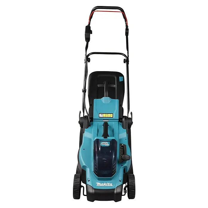 Makita LXT 18V Akku-Rasenmäher DLM330Z - 18 V, Ohne Akku, Schnittbreite: 33 cm - Akku-Rasenmäher von Makita, Modell 330, für präzise Rasenpflege. Kompaktes Design mit verstellbaren Einstellungen für optimalen Komfort beim Mähen.