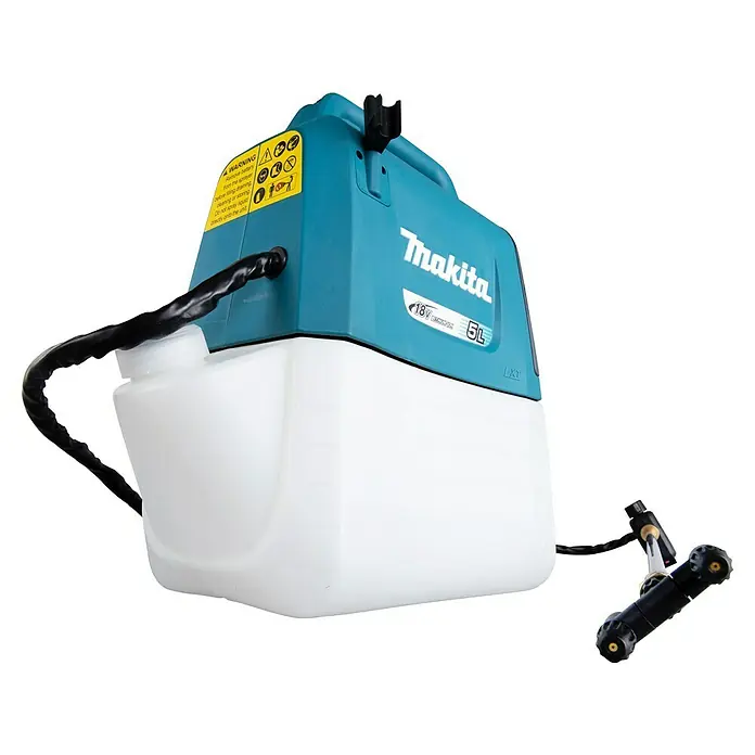 Makita LXT 18V Akku-Sprühgerät DUS054Z - 18 V, Ohne Akku, 1,5 bar - 3 bar - Makita Akku-Sprühgerät: Kompakt und leistungsstark, ideal für den Garten- und Landschaftsbau, mit robustem Design für den professionellen Einsatz.