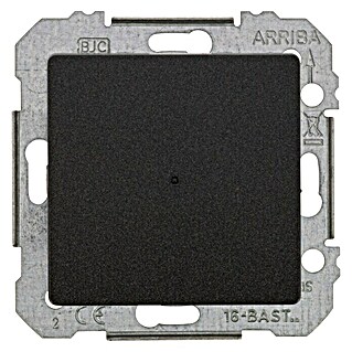 Siemens DELTA Mega Kontrollschalter SIE039444 (Carbon Metallic, Glänzend, 10 A, Unterputz)