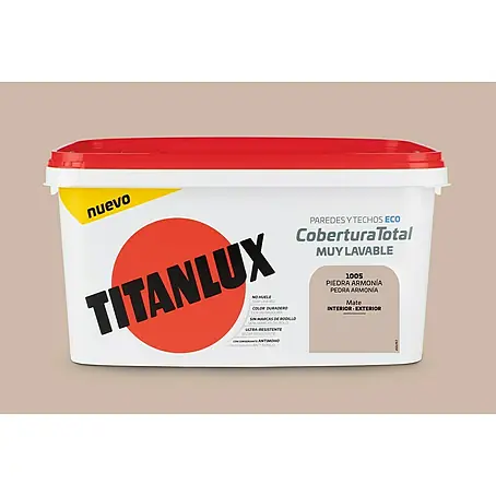Titan  Pintura para paredes Cobertura total