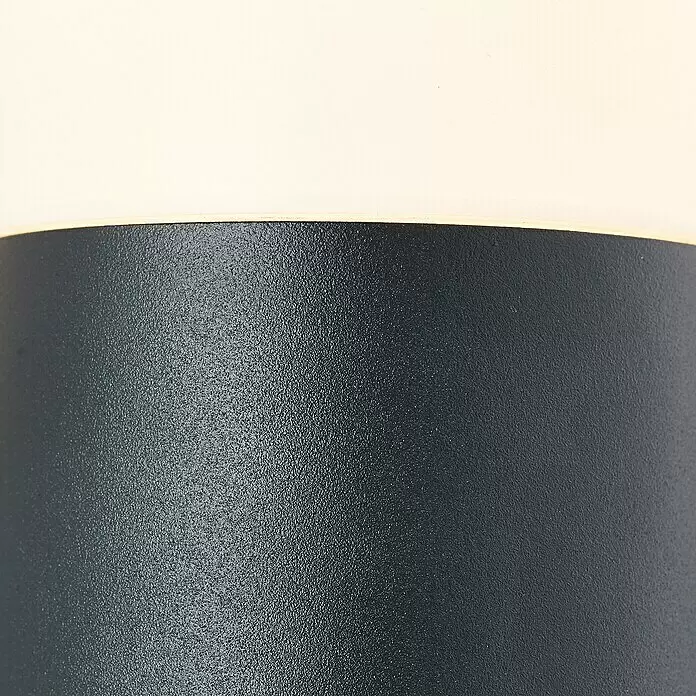 Brilliant Sensor-Außenleuchte - 28 W, 13 x 9 x 23,2 cm, Anthrazit, IP44 - Detailaufnahme