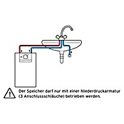 Vaillant Warmwasserspeicher VEN 10/7U (Fassungsvermögen: 10 l, Heizleistung: 2.000 W, Untertischmontage)