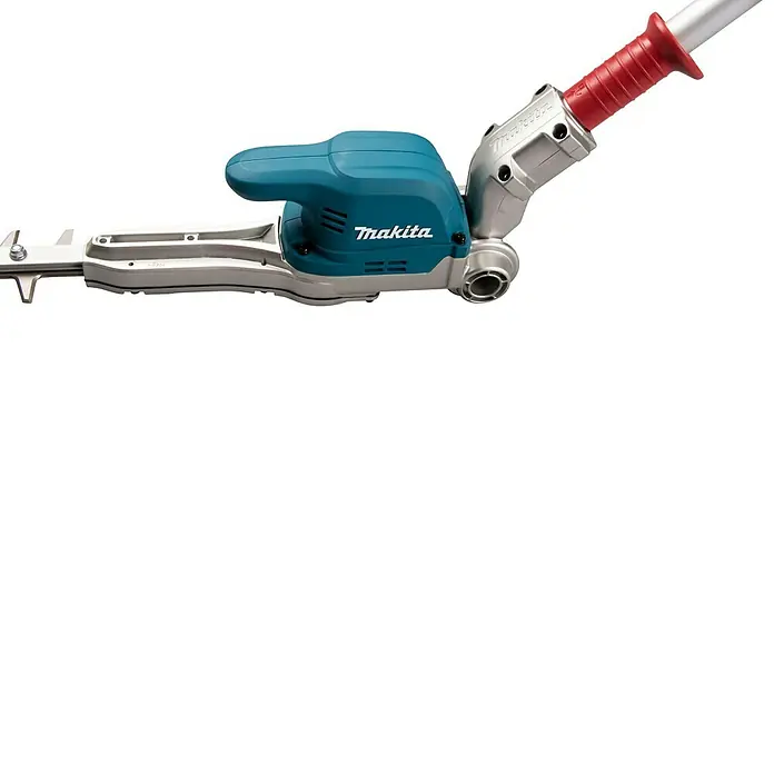 Makita LXT 18V Akku-Heckenschere DUN500WZ - 18 V, Li-Ionen, Ohne Akku - Das Bild zeigt einen Makita Hochentaster, ein Werkzeug zum Beschneiden von Bäumen und Sträuchern in der Höhe. Präzise und leistungsstark.