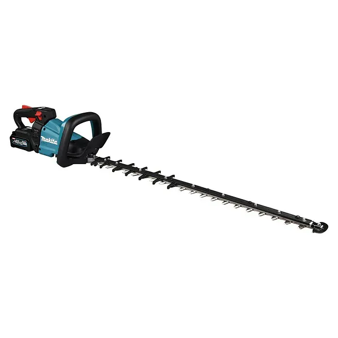 Makita XGT 40V max. Akku-Heckenschere UH007GD201 - 40 V, Li-Ionen, 2 Akkus, Schnittlänge: 75 cm - Die Makita Akku-Heckenschere mit ihren scharfen Klingen sorgt für einen präzisen Schnitt und ist ein zuverlässiges Gartengerät.