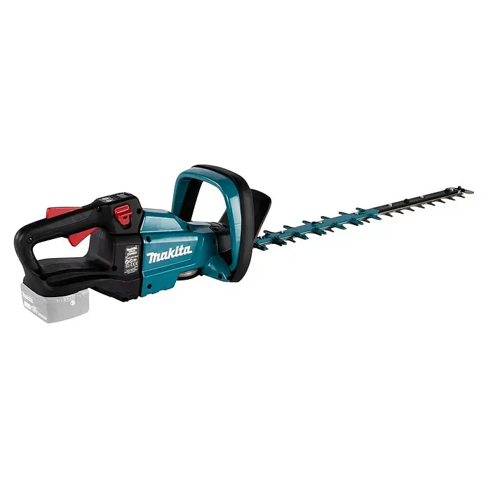 Makita LXT 18V Akku-Heckenschere DUH601Z - 18 V, Li-Ionen, Ohne Akku - Die Makita DUH601 Akku-Heckenschere, ein Gartengerät mit Akkubetrieb und scharfen Klingen für präzise Schnitte.
