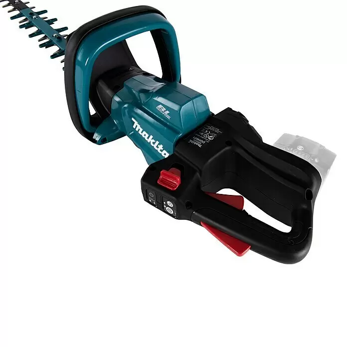 Makita LXT 18V Akku-Heckenschere DUH601Z - 18 V, Li-Ionen, Ohne Akku - Türkis-schwarze Makita Akku-Heckenschere mit BL-Motor und langen Schneidemessern.
