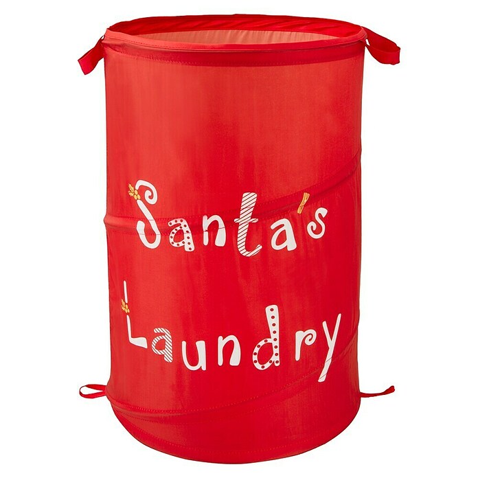 diaqua Wäschebehälter Pop Up Santa's Laundry