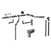 FunkeGruppe Dachrinne Vario (Nennweite: 70 mm, Länge: 100 cm, Kunststoff, Braun)