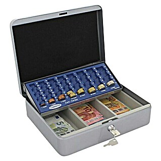 Rottner Kutija za novac Wien (D x Š x V: 300 x 240 x 90 mm, Siva)