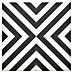 Kamena podna pločica Retro Zebra 
