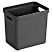 Sunware Aufbewahrungsbox Sigma Home (L x B x H: 35 x 25 x 36,3 cm, Kunststoff, Anthrazit)
