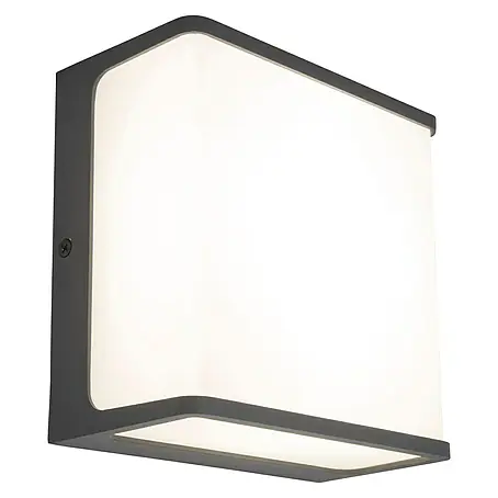 Lutec Doblo Aplique exterior LED Flat