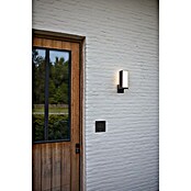 Lutec Cuba LED-Außenwandleuchte (13 W, 14,6 x 9,3 x 30,8 cm, Anthrazit, IP54) | BAUHAUS