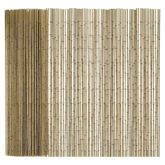 T & J Schilfrohrmatte Sylt - 600 x 160 cm, Geeignet für: Sichtschutz - Bambusmatte für den Garten oder Balkon, naturbelassener Sichtschutz.