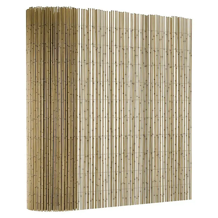 T & J Schilfrohrmatte Sylt - 600 x 180 cm, Geeignet für: Sichtschutz - Ein großes Bambusrollo, ideal als Sichtschutz oder Dekoration für den Garten oder die Terrasse. Natürliches Material für eine entspannte Atmosphäre.