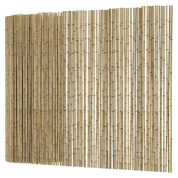 T & J Schilfrohrmatte Sylt - 600 x 120 cm, Geeignet für: Sichtschutz - Eine natürliche Bambusmatte, ideal als Sichtschutz oder zur Dekoration im Garten. Sie ist robust und vielseitig einsetzbar.