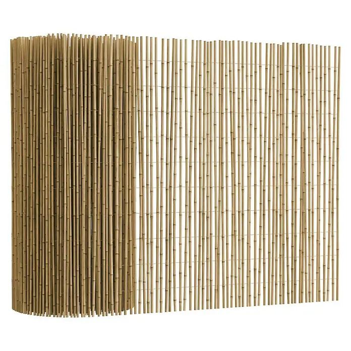 T & J Schilfrohrmatte Sylt - 600 x 100 cm, Geeignet für: Sichtschutz - Bambusmatte zur Dekoration und als Sichtschutz für den Garten oder die Terrasse, natürliche Optik und einfache Montage.