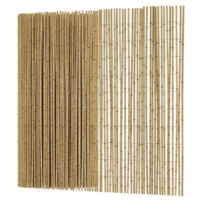 T & J Schilfrohrmatte Sylt - 600 x 100 cm, Geeignet für: Sichtschutz - Dekorativer Bambuszaun für den Garten. Der natürliche Sichtschutz ist ideal für Balkon, Terrasse oder als Raumteiler geeignet.