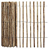 T & J Staketen Rollzaun Rollo 4-8 cm (B x H: 500 x 175 cm, Holz) | BAUHAUS