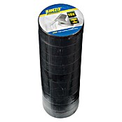 Juego de cinta aislante PVC (10 ud., Negro) | BAUHAUS