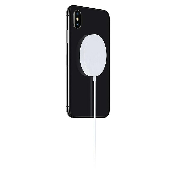 Cargador de batería para móvil magnético (15 W, Blanco) | BAUHAUS