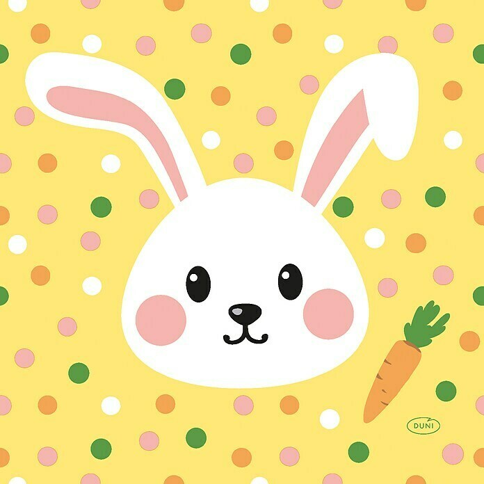Duni Serviette (20 Stk., 33 x 33 cm, Happy Easter)