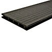 WPC-Terrassendiele (Dunkelbraun, 200 x 13,5 x 2,1 cm)