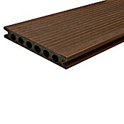 b!design WPC-Terrassendiele Teak (Teak, 300 x 13,8 x 2,25 cm)