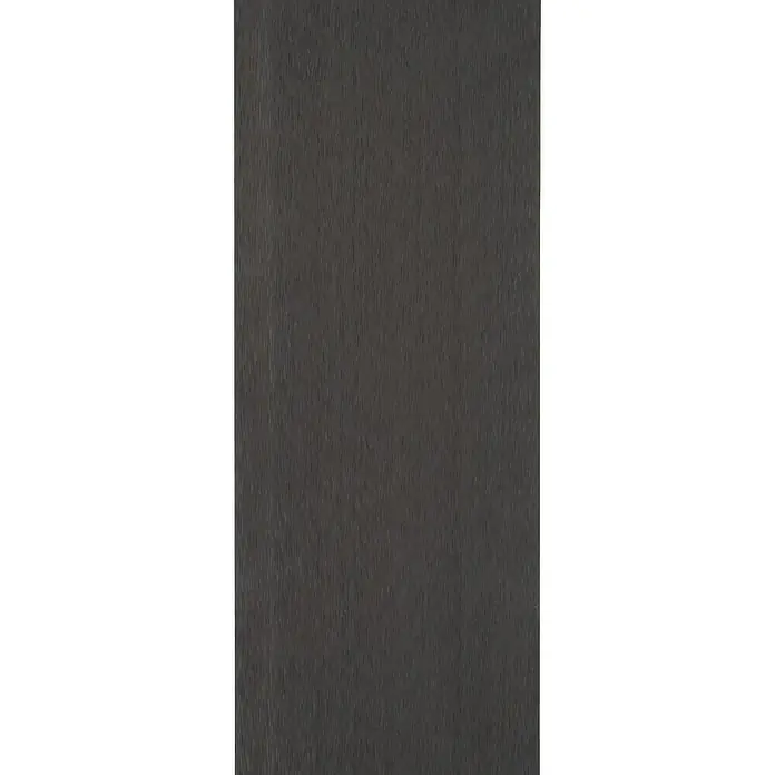 WPC-Terrassendiele - 300 x 19 x 1,6 cm, Anthrazit - Produktansicht eines Paneels mit einer dezenten Holzmaserung, ideal für moderne Innenräume. Das Paneel bietet eine stilvolle Oberfläche.