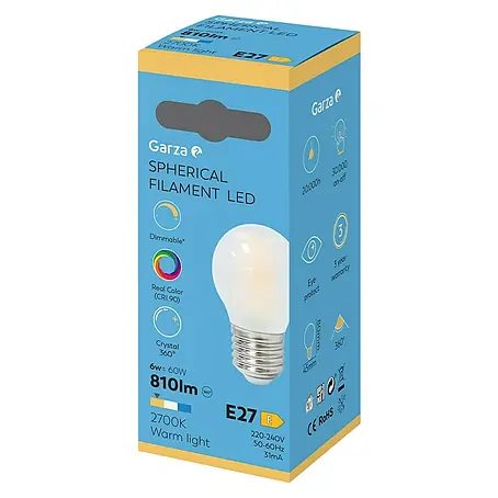 Garza  Bombilla LED Filamento Regulable