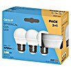 Garza Bombilla LED (3 uds., E27, 3 x 5 W, Color de luz: Blanco cálido, No regulable)