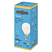 Garza Bombilla LED (4 W, E14, Color de luz: Blanco cálido, No regulable, Redondeada)
