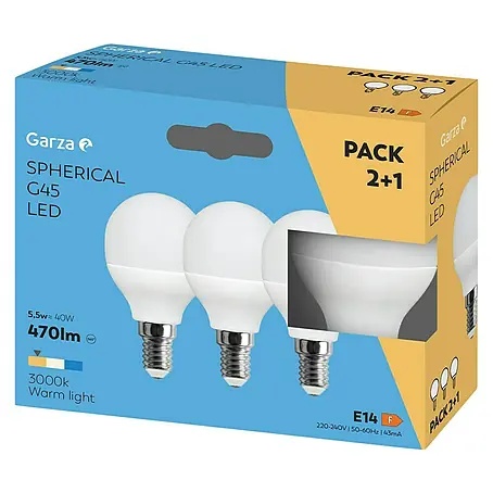 Garza  Bombilla LED pack