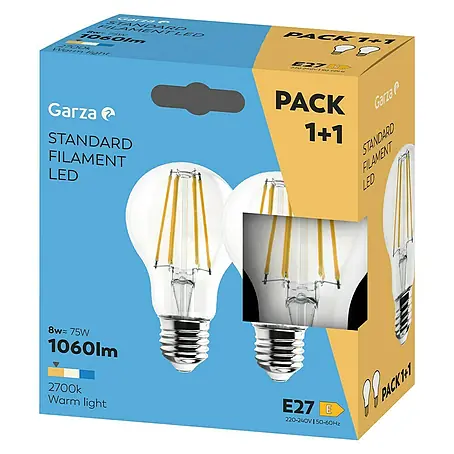 Garza  Set de bombillas LED Filamento