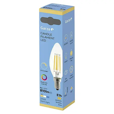 Garza  Bombilla LED Filamento Regulable