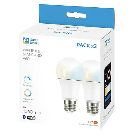 Garza  Bombilla LED inteligente Pack