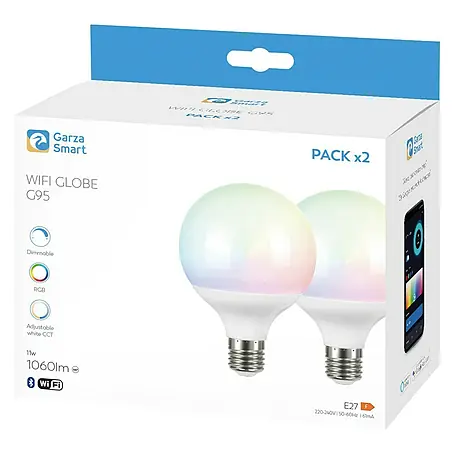 Garza  Bombilla LED inteligente Pack