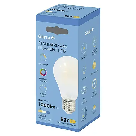 Garza  Bombilla LED Filamento Regulable