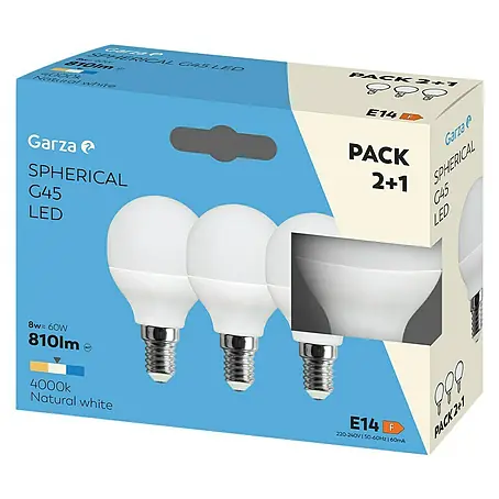 Garza  Bombilla LED pack