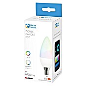 Garza Bombilla LED inteligente Zigbee (E14, RGBW, 470 lm, 5 W) | BAUHAUS