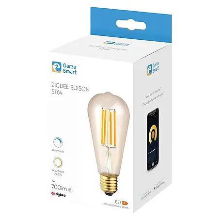 Garza  Bombilla LED inteligente Zigbee filamentos
