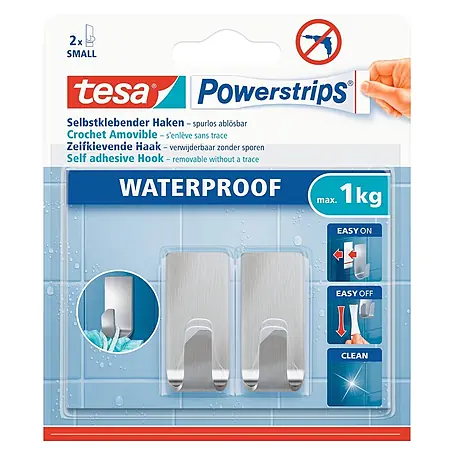 Tesa Powerstrips Wandhaken Zoom Small