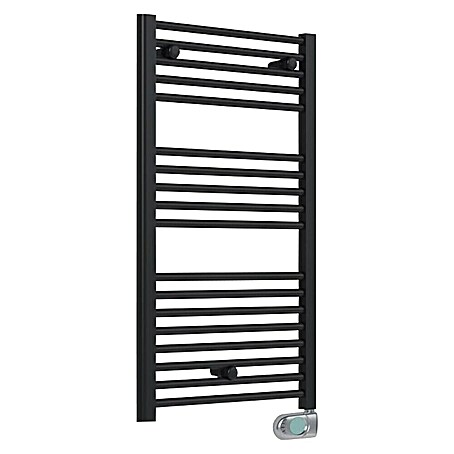 Sanotechnik Elektro-Badheizkörper Innsbruck (B x H: 48 x 92 cm, Schwarz)