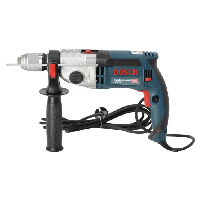 Bosch Professional Schlagbohrmaschine GSB 24-2 Professional Blau