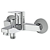 Grifo monomando de bañera Hellis (Cromo, Brillante) | BAUHAUS