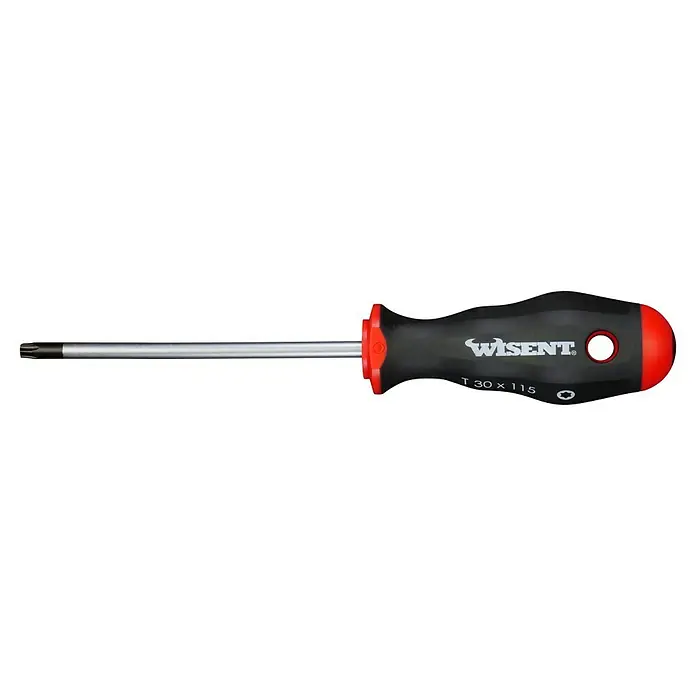 Wisent Schraubendreher - TX 30, Klingenlänge: 115 mm - Wisent Torx-Schraubendreher T30 x 115 mit ergonomischem Griff für präzises Schrauben. Ideal für Profis und Heimwerker.