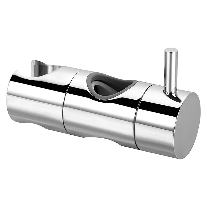 Camargue Konusgleiter Espeland - Durchmesser Rohr: 22 mm, Chrom - Glänzender, verstellbarer Duschkopfhalter aus Chrom für eine flexible Duschpositionierung im Badezimmer.\n